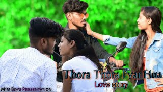 Thoda Thoda Pyar Hua || Stebin Ben|| Abhishek And Khusi  || Latest Cute Love Story 2021