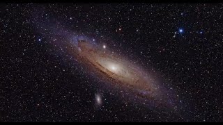 Fluidscape Cosmic Relaxing Ambient Music - Space Traveling Sun Planets Moon Stars Galaxy Cosmos