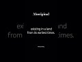 aboriginal adj. 🗿🙌 wordsmeaning learnenglish ieltspreparation learnewordaily