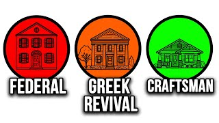 Every American House Style EXPLAINED (From Worst to Best) In 8 Minutes
