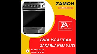 Gaz plitalar ziffler | Zamon muddatli to'lov