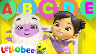 Do the ABC Dance! | Lellobee by CoComelon | Sing Along | Nursery Rhymes and Songs for Kids