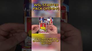 Opening a packet for the first ever Women's Super League Sticker Collection from Panini #shorts #wsl