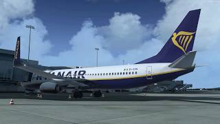 [P3Dv4.5] Ryanair Landing and Departure at Lanazarote (ACE) | PMDG 737NGXu