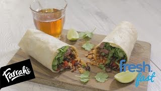 FreshFast Farrah's Steak Burritos