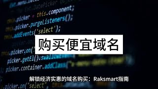 解锁经济实惠的域名购买：Raksmart指南