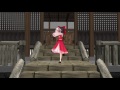 【mmd】霊夢で千本桜カラオケ音源ver.