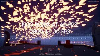 Optimisation of a user-controlled flock in UE4 - Kaylee Urwin