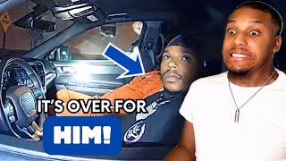 Police Find Loaded "Tec 9" "Machine Pistol" During Traffic Stop! Reaction