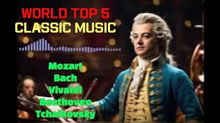 Classical Music 🎵 (Mozart, Beethoven, Bach, Vivaldi, Tchaikovsky)