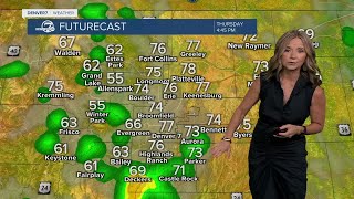 More afternoon storms in store across the Denver metro area Thursday afternoon