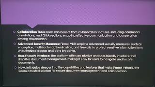 Unveiling Firmex Virtual Data Room Your Gateway to Cloud Excellence  Collin Technology
