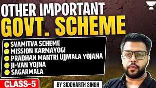 Other Important Government Schemes | Class-5 | International Relation | Siddharth Singh