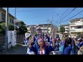 令和4年 西板持 だんじり 午前曳行③ でんでん 大阪府富田林市 2022.10.15 土