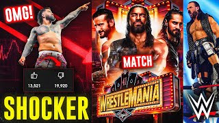 FANS REAL HATE for Jey Uso UNLEASHED ☠️! WrestleMania 41 MATCH CARD, Drew McIntyre DRAMA | WWE News