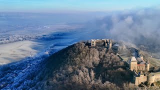 Helfstein Castle hoarfrost variations / Moravian Gate / Kouzla námrazy