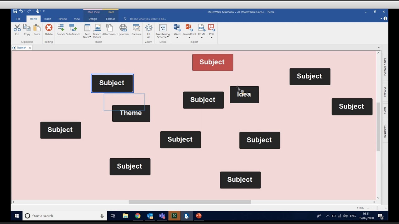 Mindview 5 Mind Mapping Placepastor