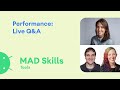 Performance Debugging: Live Q&A - MAD Skills