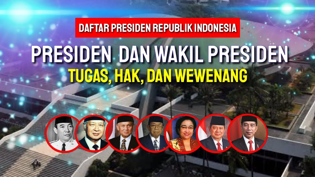 Ruang Dunia URUTAN PRESIDEN DAN WAKIL PRESIDEN INDONESIA LENGKAP DENGAN ...