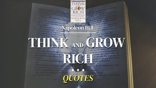 Napoleon Hill Think and Grow Rich Quotes - THE SECRET OF WEALTH - The Best Selling book of all time