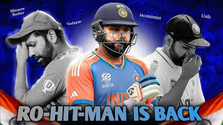 RO-HIT-MAN IS BACK /Rohit Sharma Is Back Again ICC Champions Trophy 2025/#rohitsharma #icc