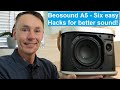 Bang & Olufsen Beosound A5 - Get the best sound from your wireless B&O smart speaker - 6 easy tips!