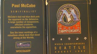 Magic: The Gathering 1997 World Championships Deck - Semifinalist Paul McCabe #ThrowbackThursday 25