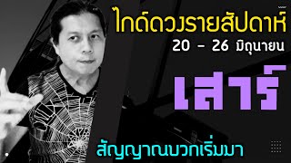 เกิดวันเสาร์ |ไกด์ดวงรายสัปดาห์ 20 - 26 มิ.ย. 2565 | by ณัฐ นรรัตน์