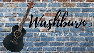 Review on WASHBURN APPRENTICE G-MINI 5 acoustic guitar