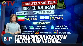 Saling Serang, Begini Perbandingan Kekuatan Militer Iran vs Israel - BIP 03/10