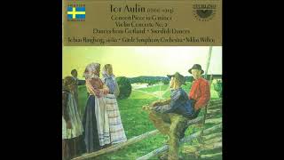 Tor Aulin (1866-1914) : Swedish Dances for orchestra Op. 32 (1913)