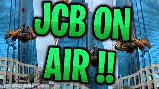 JCB On Air !! Construction jcb 😮😮😮😮😱🥶🤯🤯‼️‼️