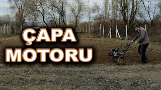 Kaan CP 250-S Çapa Motoru - Çapa Motoru Performans - Bahçe Çapalama Nasıl Yapıyoruz - Drone Görüntü