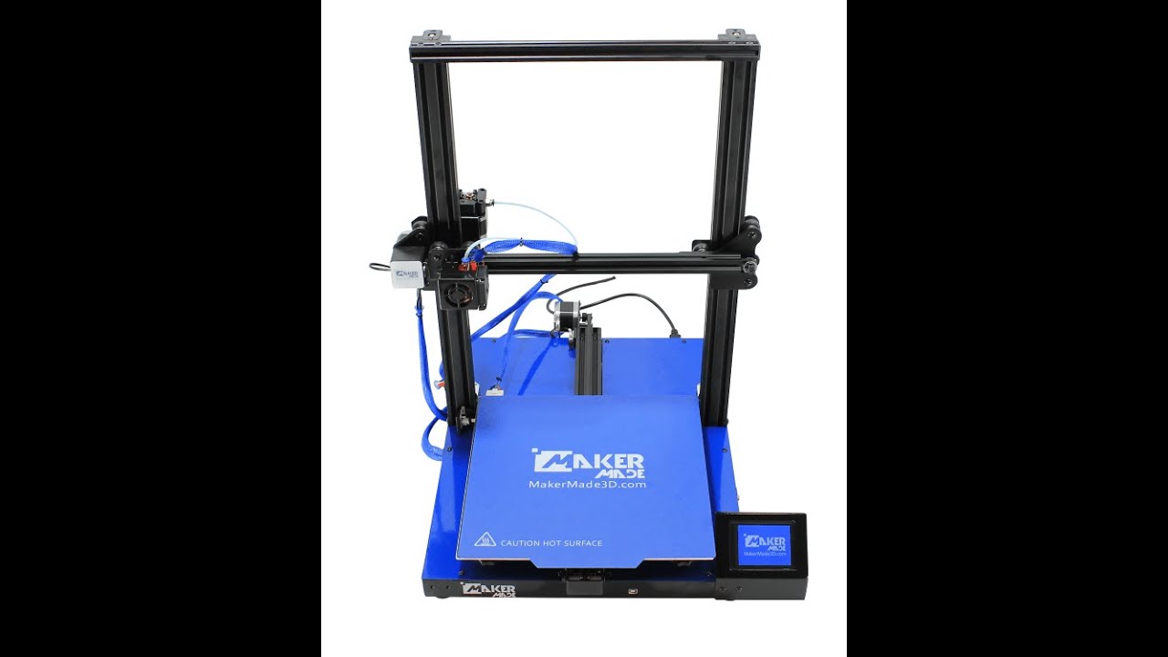 Maker Made Cnc Maker300 3d Printer Assembly And Setup Youtube