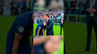 France President Macron Consoles Distraught Kylian Mbappe: FIFA World Cup 2022