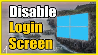 How to Disable the Windows 10 Login Password & Lock Screen (Fast Tutorial)