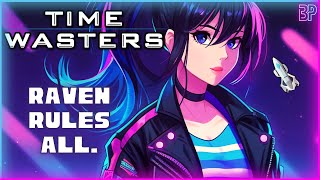 Time Wasters | Bullet Heaven Survival Roguelike! | NEW CHARACTER Raven Rockets Gameplay