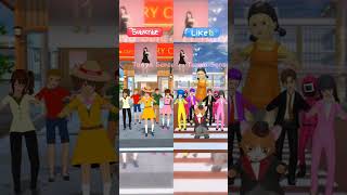 Compilations SSS Recreating Viral Dance Trend  #sakuraschoolsimulator #shorts #tiktok