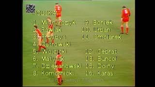 1986 FIFA World Cup Qualification - Poland v. Belgium