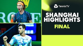 Andrey Rublev vs Hubert Hurkacz For The Title! 🏆 | Shanghai 2023 Final Highlights