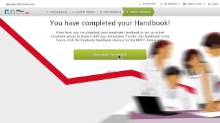 Employee Handbook Wizard in RUN Powered by ADP®