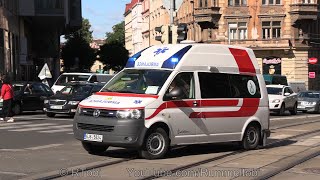 Prague Amfion medical transport ambulance responding | Praha Amfion a.s. sanitka [CZ | 30.6.2020]