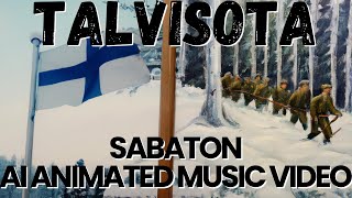 Talvisota By Sabaton But It's an Animated AI Music Video