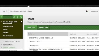 Download ExamView | Create Your Assessment | Upload to Blackboard