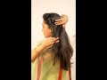 easy hairstyle for wedding guest indianhairstyles shorts shortvideo