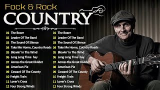 Neil Young, James Taylor, Simon & Garfunkel, J. Denver, Bob Dylan 🎶 Folk & Country Music 70s 80s