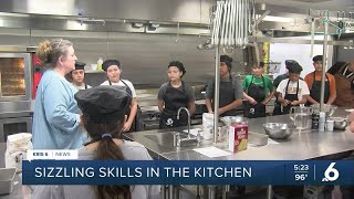 Beeville students learning to cook foods from across the world