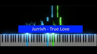 Jurrivh - True Love Piano Ballad Love Instrumental (Vintage Style) Tutorial
