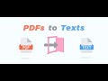 Extracting text from pdf using python