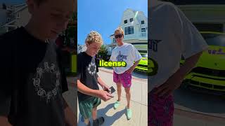 He Let Me DRIVE His LAMBO... 🤯😳 #shorts